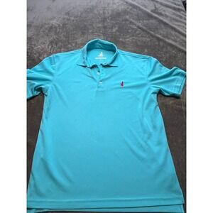 Johnnie-O Men's Medium Blue Prep-Formance Golf‎ Polo Shirt